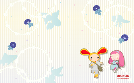 壁紙:夏をむかえにいこうサンプル