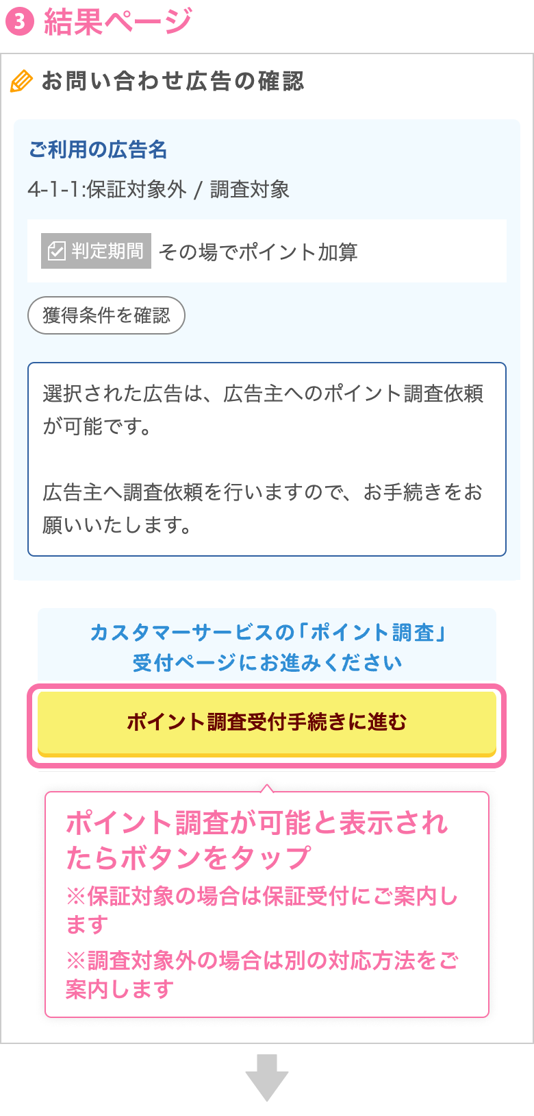ポイント調査の受付手順を知りたい - ヘルプセンター｜ ポイ活ならワラウ