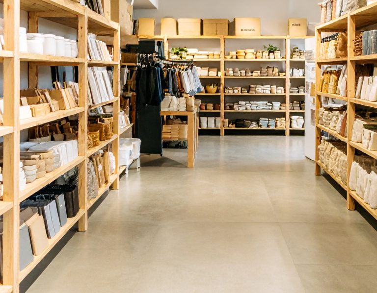 雑貨屋さんの店内の画像